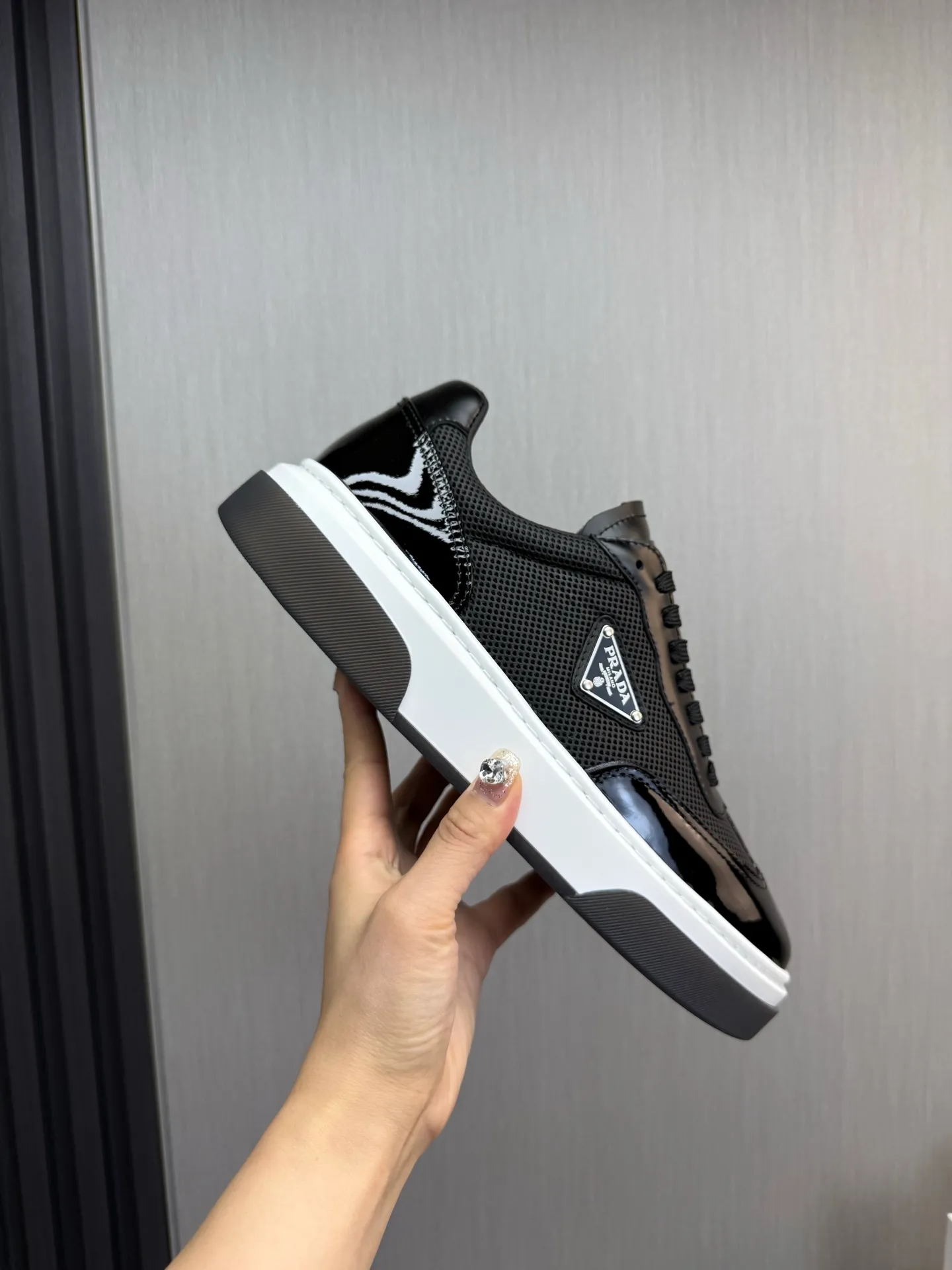 Men's shoes 💰600💰 [PRADA] Popular men's shoes shipped 👏Official website synchronized ⬆️Original cowhide fabric + cowhide lining, 1⃣️:1⃣️reproduction, original sole, 38-45 (45. Customized, non-refundable)